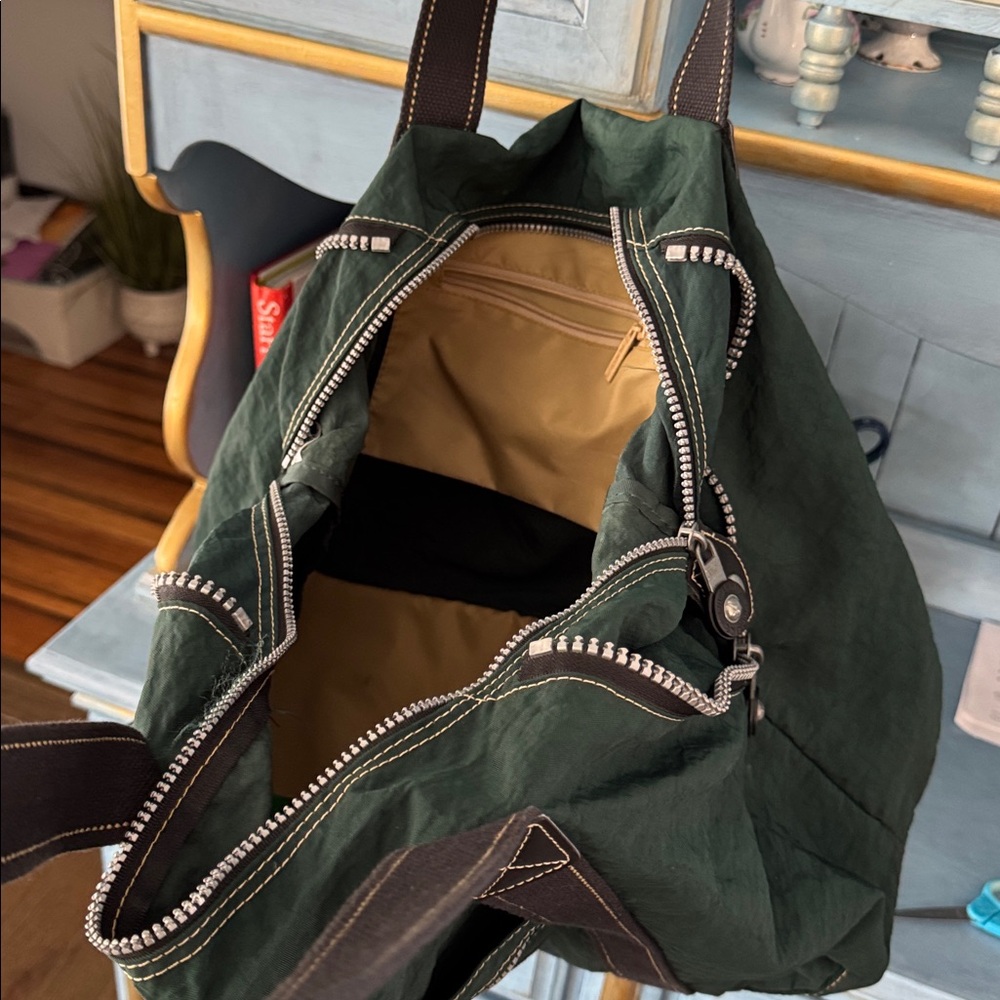 Kipling Dark Green Duffel Bag - Picture 3 of 8